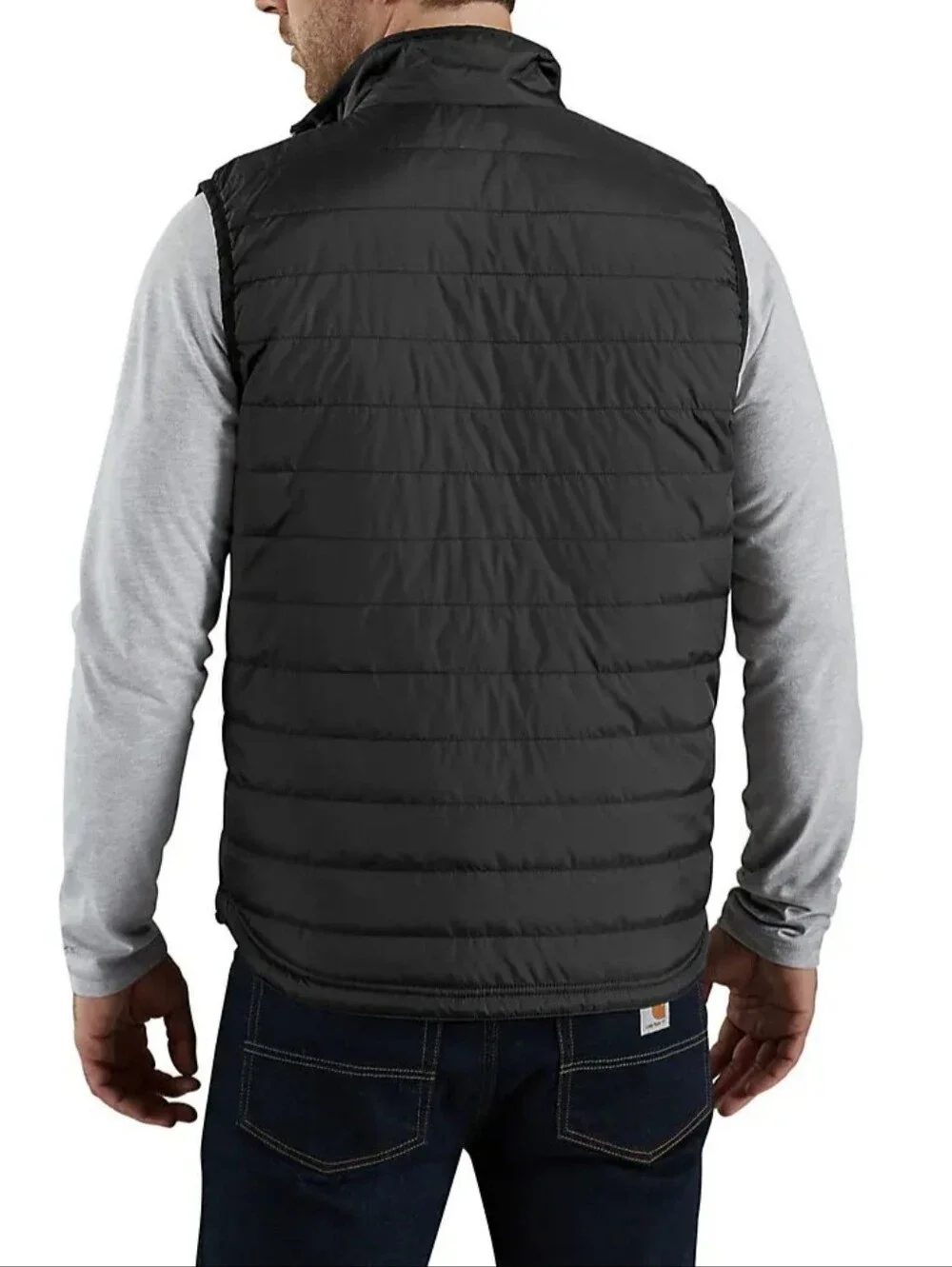 Carhartt Gilliam Rain Defender Black Quilted Puffer Vest